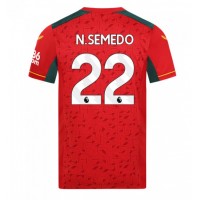 Wolves Nelson Semedo #22 Bortedrakt 2023-24 Kortermet